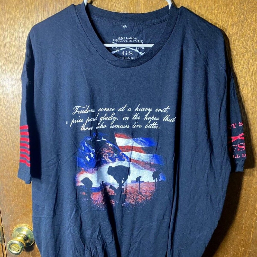 Grunt Style "Freedom Isn't Free" Men's 3XL